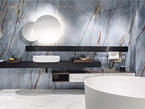 Elysium Tile Heritage Luxe Azure Glossy 24x48